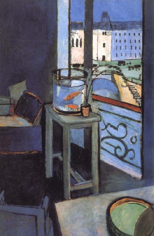 Henri Matisse Fish tank in the room oil painting picture